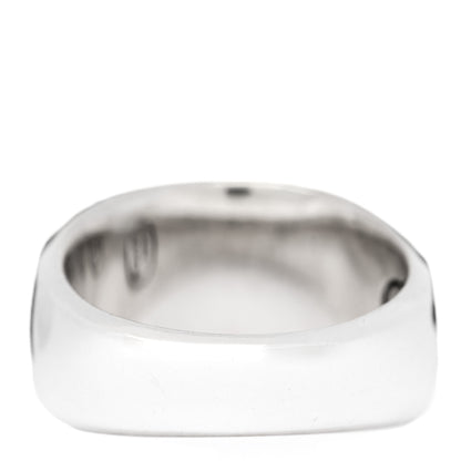 David Yurman Sterling Silver Black Diamond Signet Ring 62 10 4 of 5