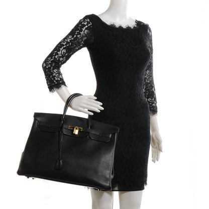 Hermes Swift Birkin 40 Black 2 of 9