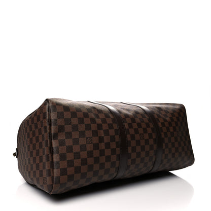 Louis Vuitton Damier Ebene Keepall 50 4 of 14