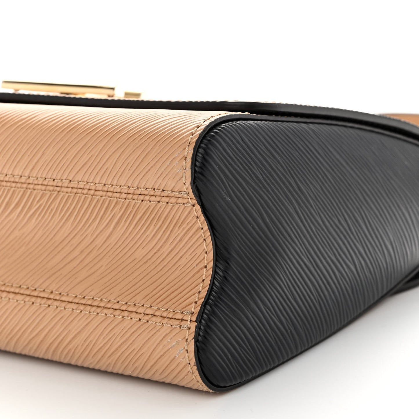 Epi Twist Shoulder Bag MM Camel