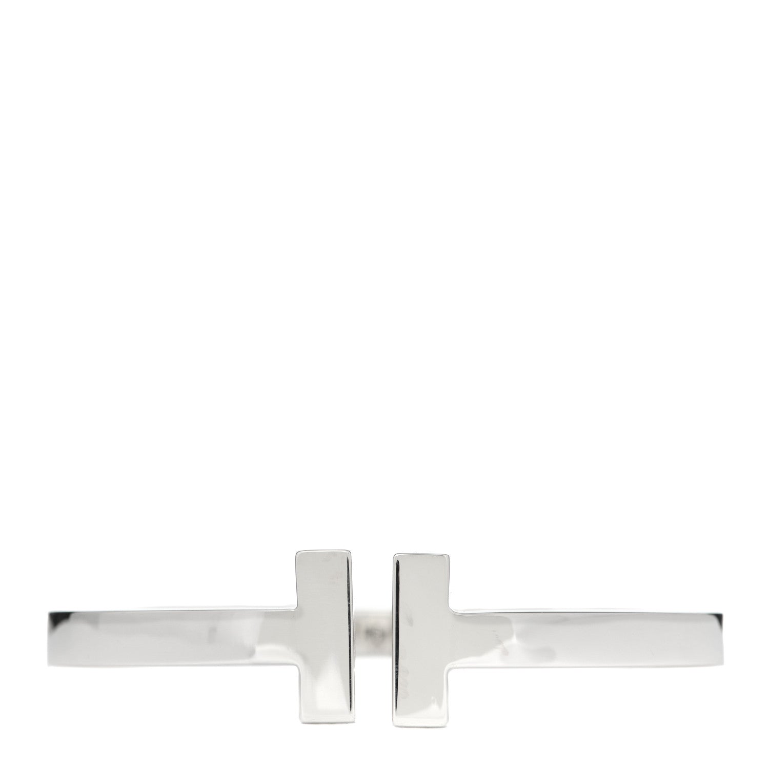 Tiffany Sterling Silver T Square Bracelet 1 of 5