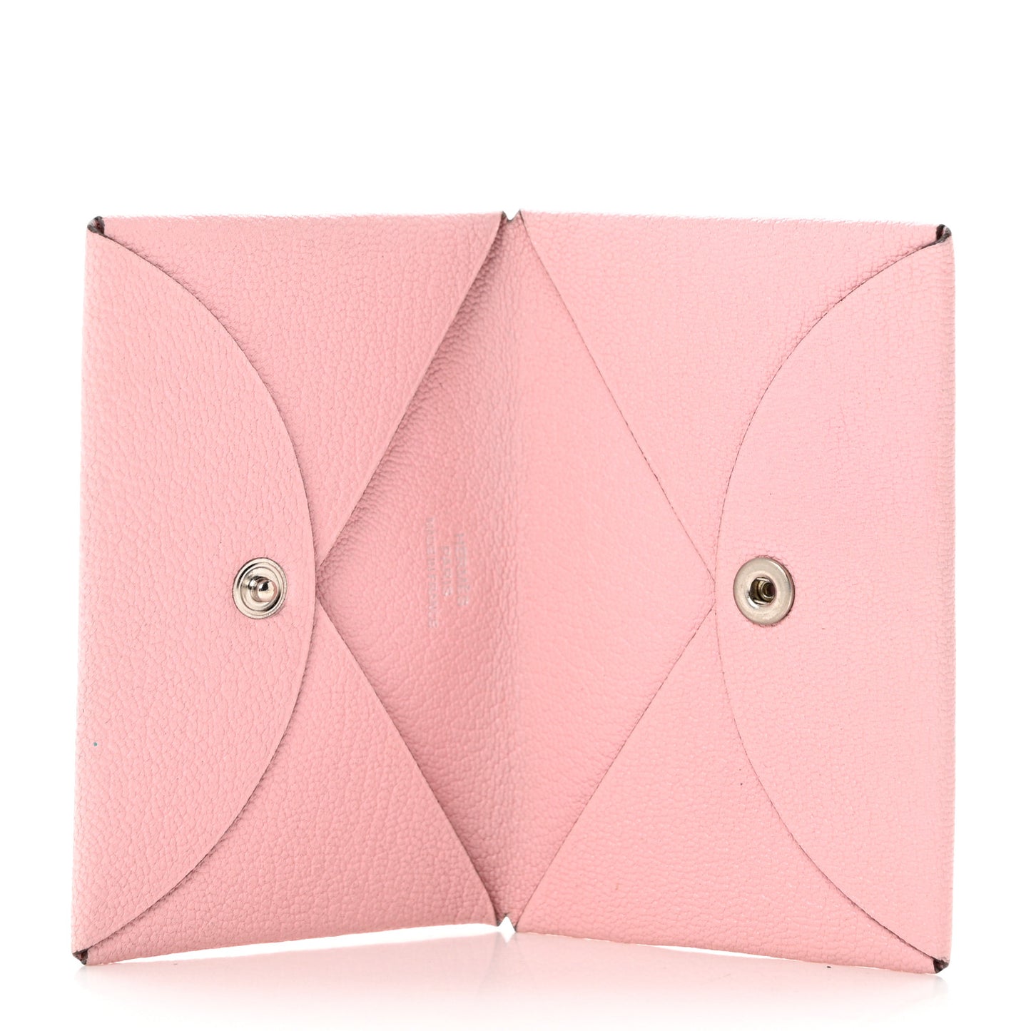 Chevre Mysore Calvi Card Case Rose Sakura