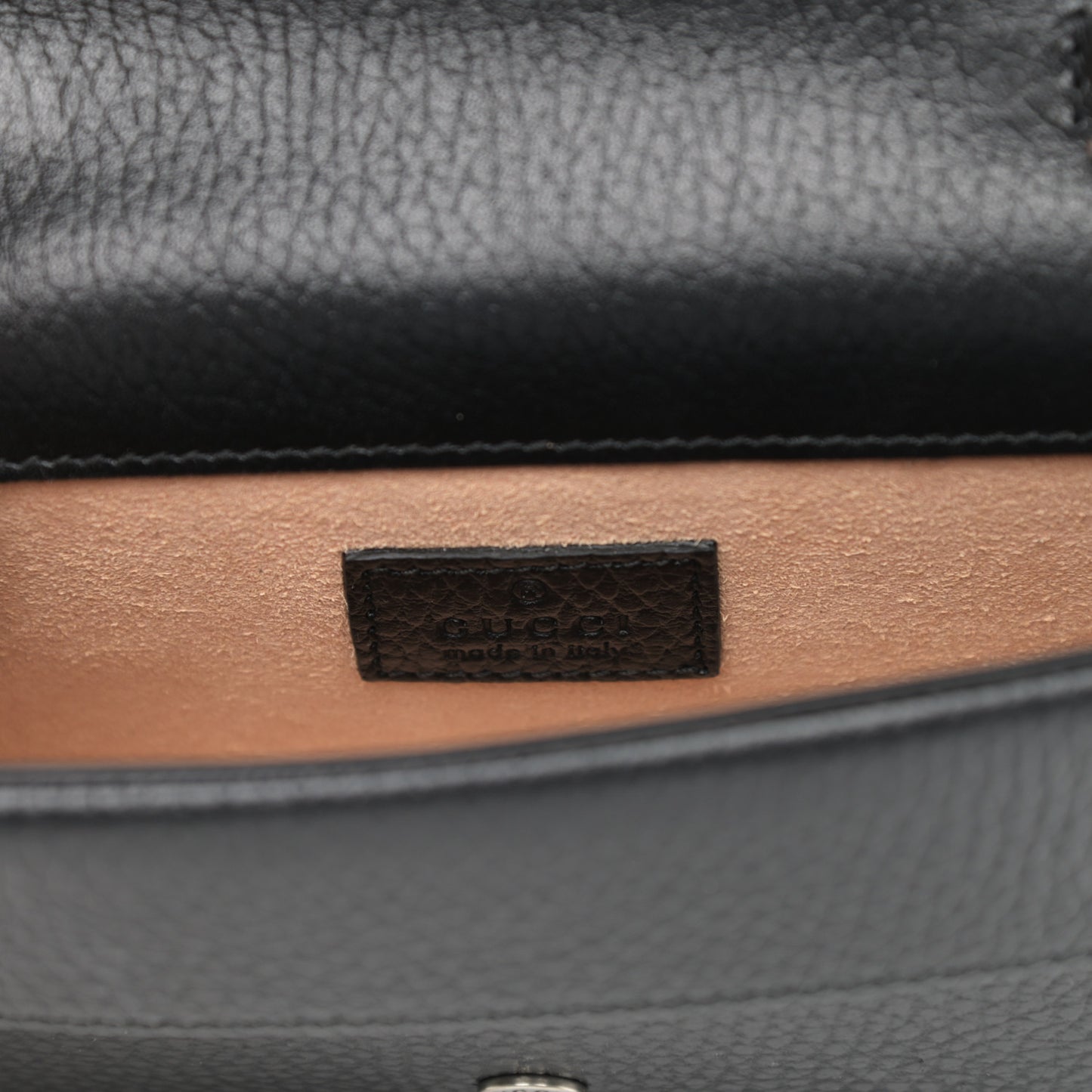 Calfskin Super Mini Dionysus Shoulder Bag Black