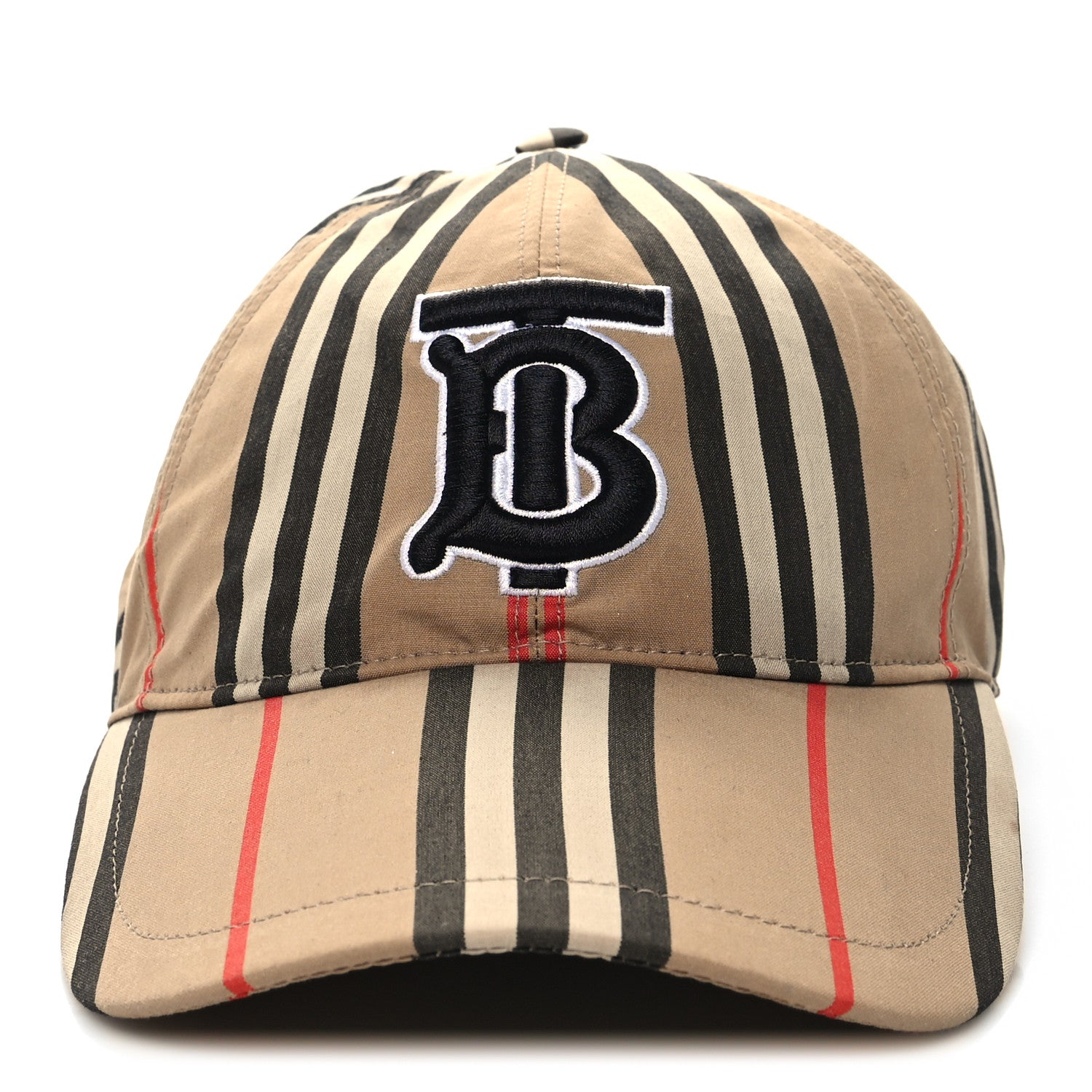 Burberry Cotton Vintage Check Monogram Baseball Hat S Archive Beige 3 of 10