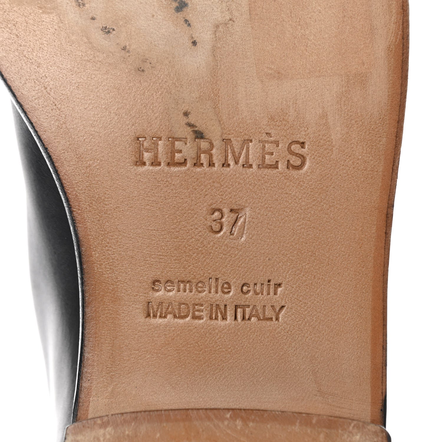 Hermes Box Kelly Jumping Boots 37 Black 6 of 23