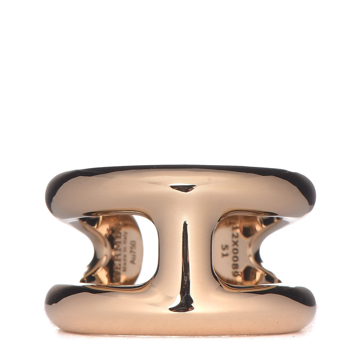18K Yellow Gold PM Osmose Ring 51 5.75