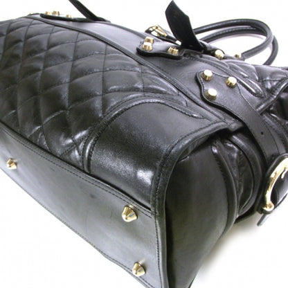 Burberry Leather XL Manor Tote Black 5 of 11