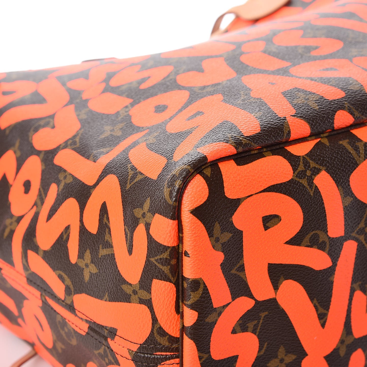 Monogram Graffiti Neverfull GM Orange