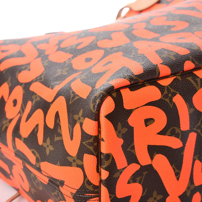 Louis Vuitton Monogram Graffiti Neverfull GM Orange 9 of 14