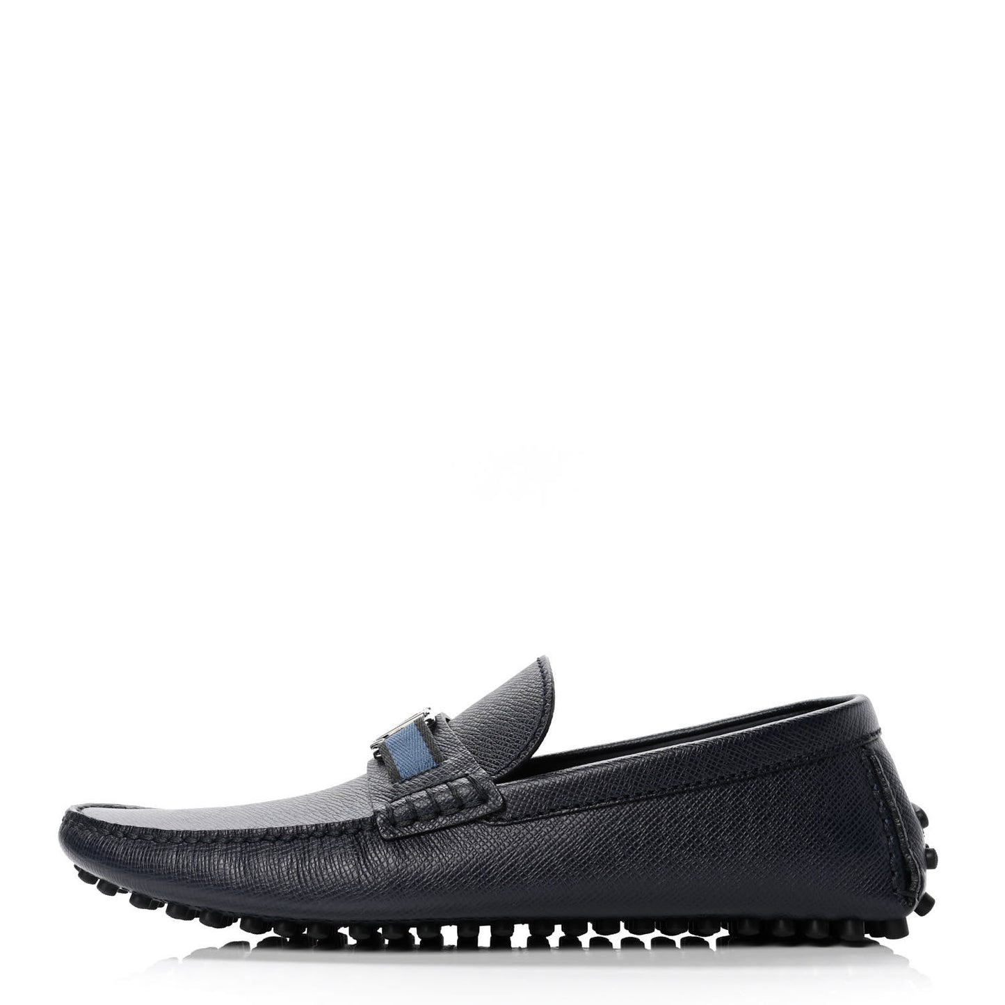 Taiga Mens Hockenheim Moccasin Loafers 7.5 Blue Marine