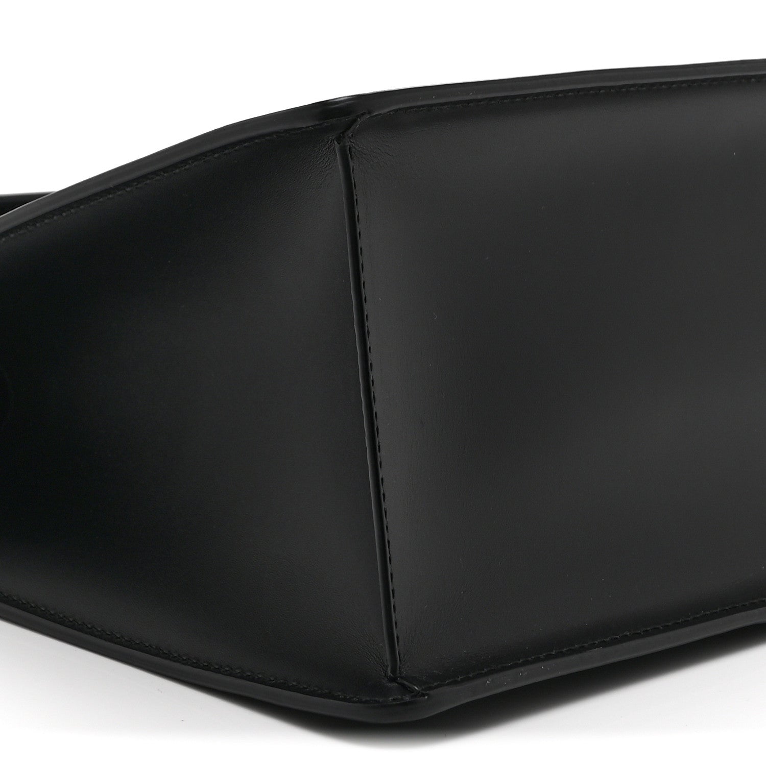 Gucci Calfskin Medium Sylvie Top Handle Bag Black 10 of 11