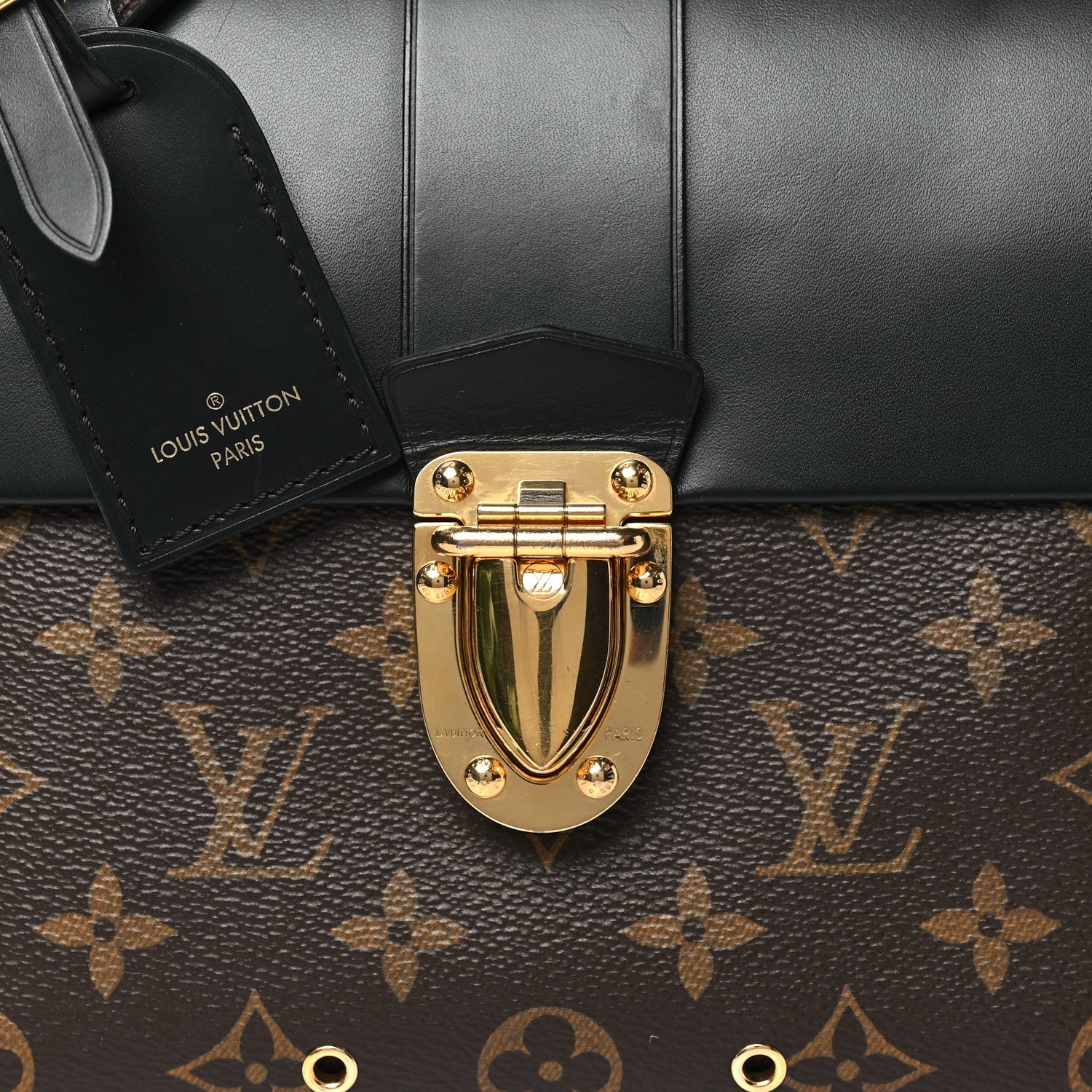 Louis Vuitton Monogram One Handle Flap Bag MM 7 of 12