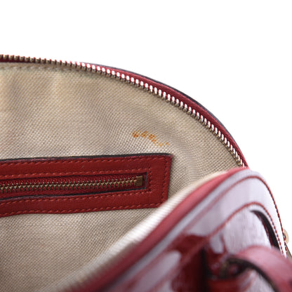 Gucci Patent Microguccissima Small Nice Top Handle Dome Bag Rose Bed 12 of 16