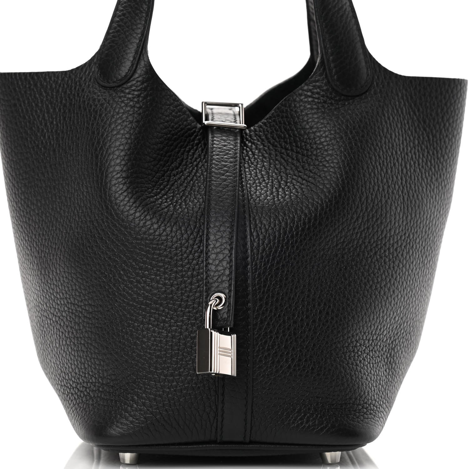 Hermes Taurillon Clemence Picotin Lock 18 PM Black 8 of 12