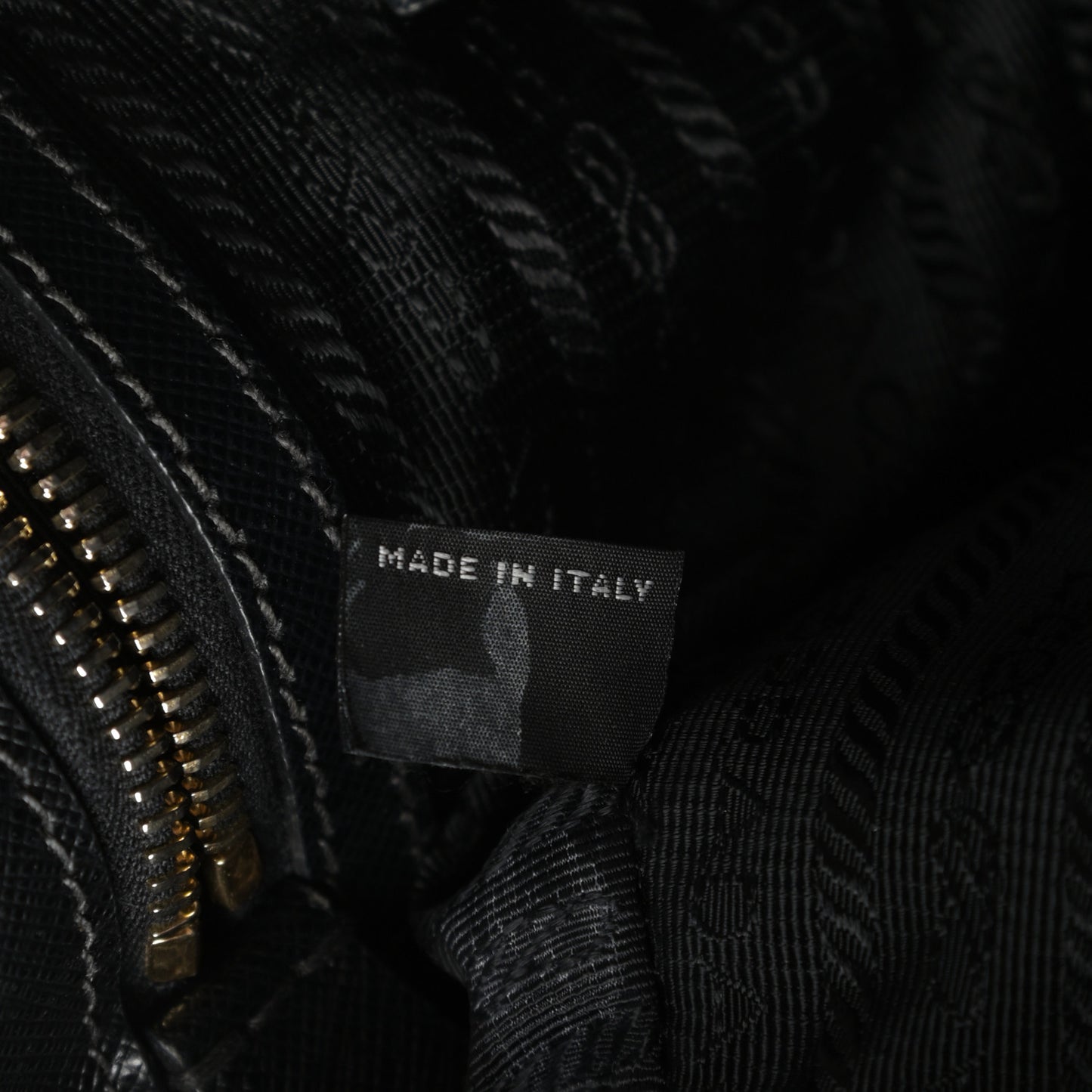 Saffiano Lux Large Tote Black