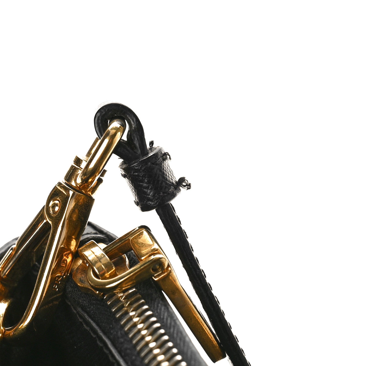 Prada Saffiano Small Galleria Double Zip Tote Black 12 of 13