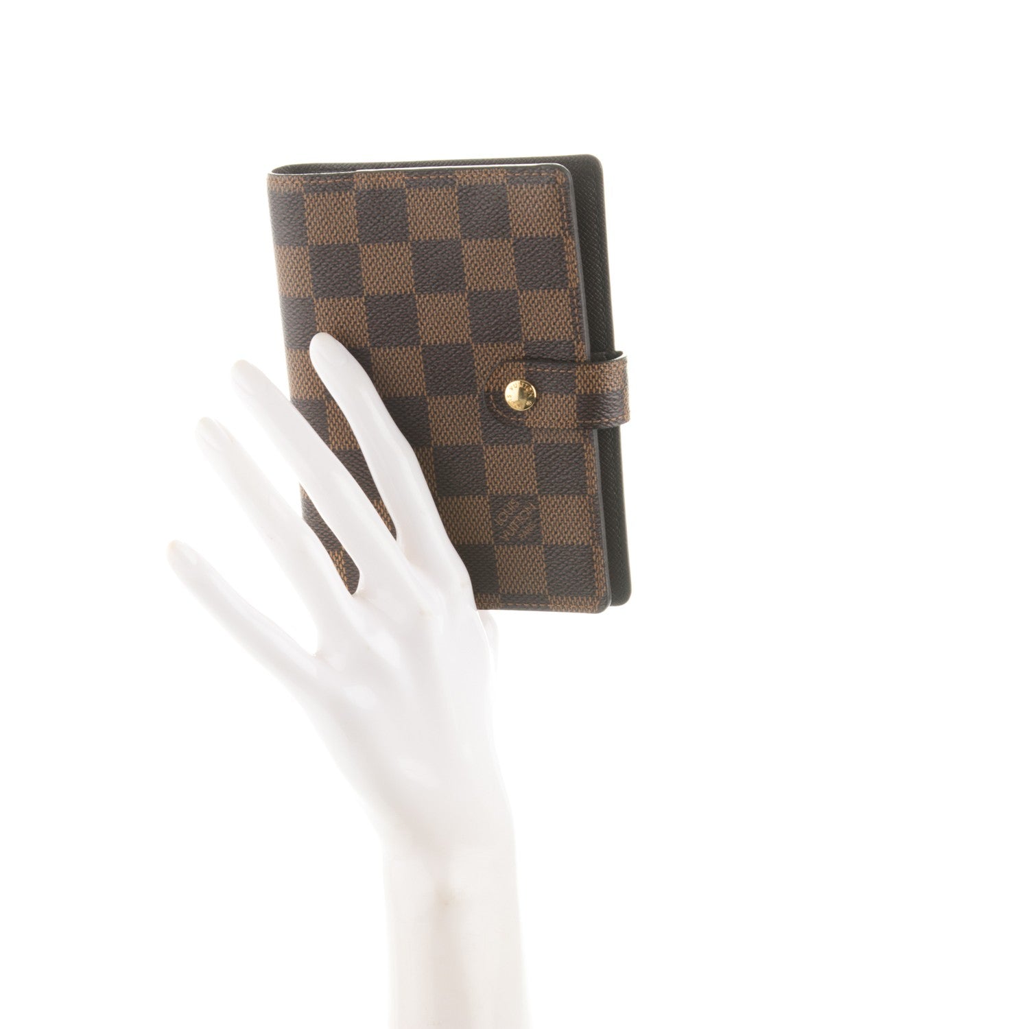 Louis Vuitton Damier Ebene Small Ring Agenda Cover 2 of 7