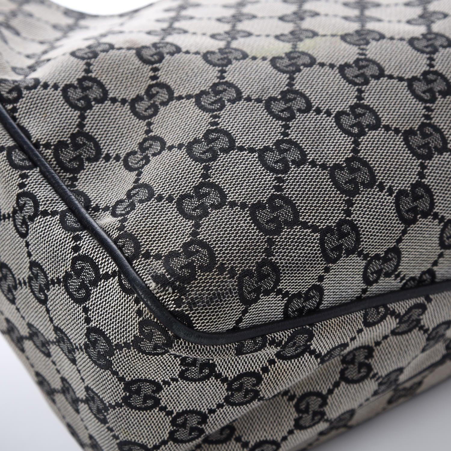Gucci Monogram Hobo Navy 10 of 11