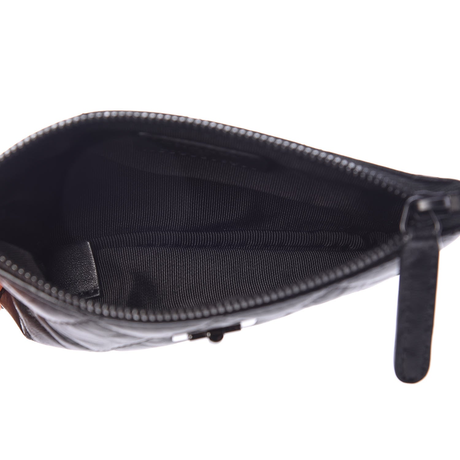 Chanel Aged Calfskin Quilted Reissue Cosmetic Case Black 5 of 8
