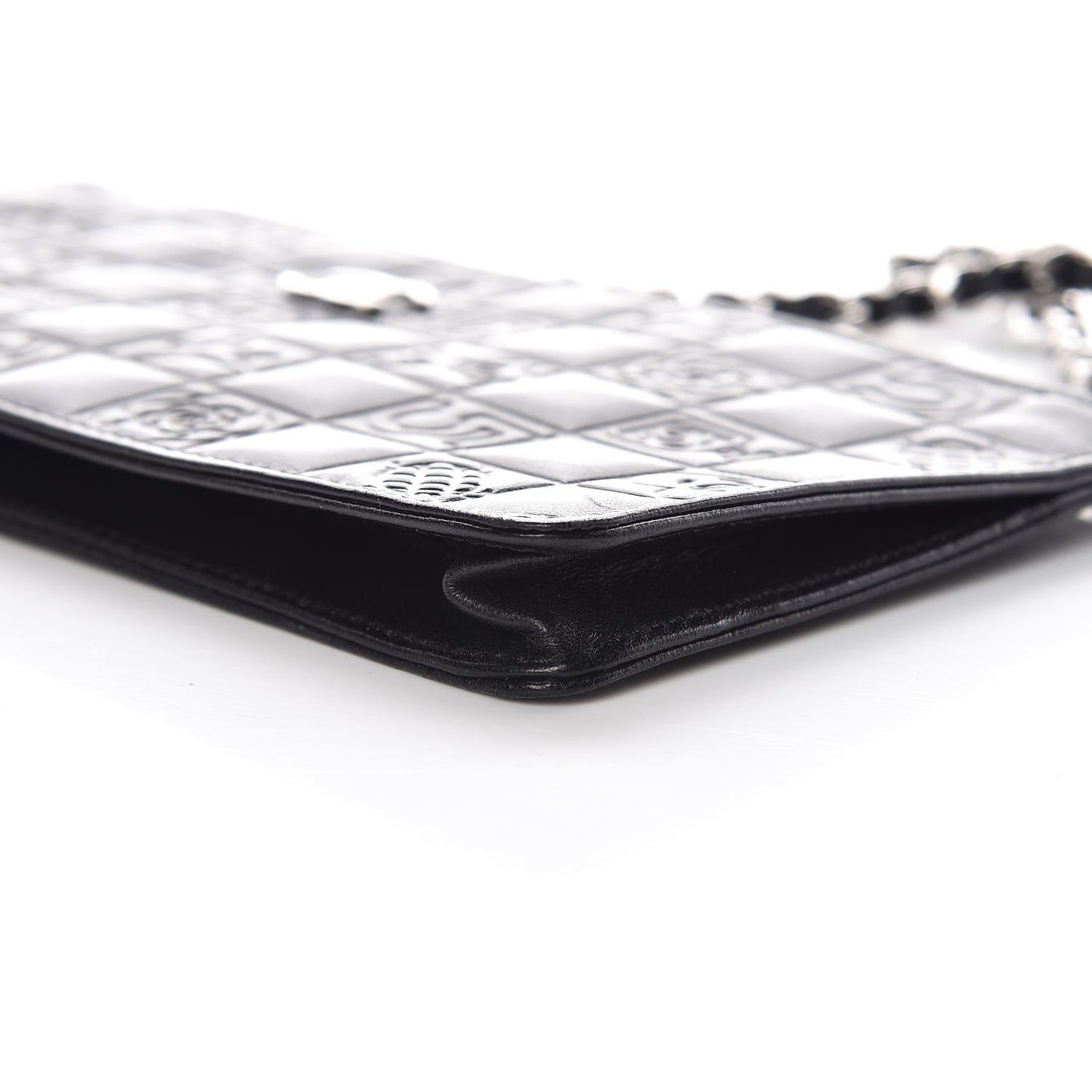 Lambskin Precious Symbols Pochette Black