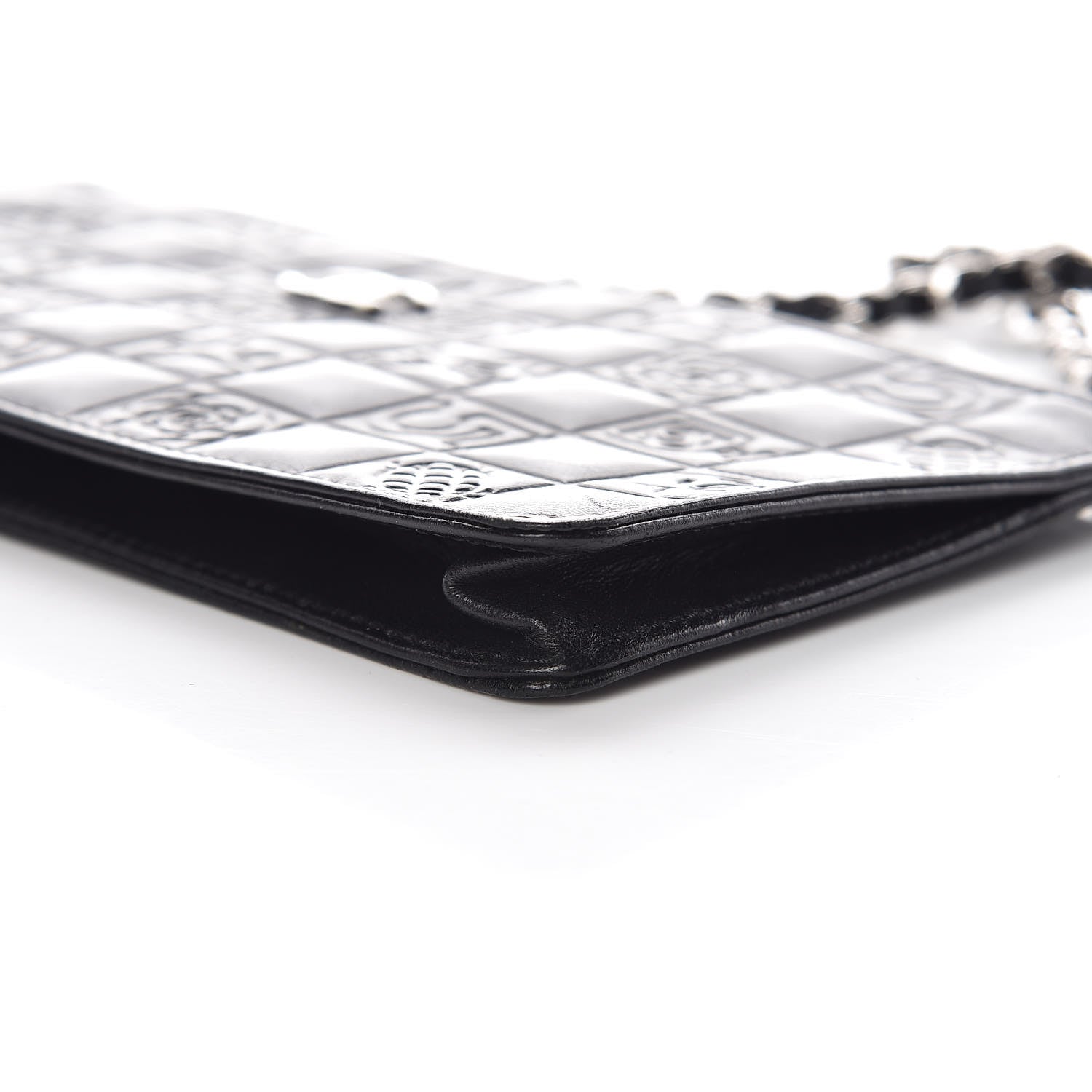 Chanel Lambskin Precious Symbols Pochette Black 9 of 9