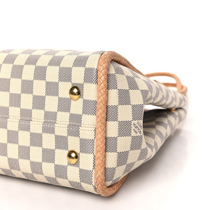 Louis Vuitton LOUIS VUITTON Damier Azur Propriano Rose Ballerine 8 of 9