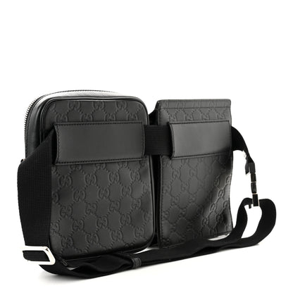 Gucci Guccissima Belt Bag Black 3 of 16