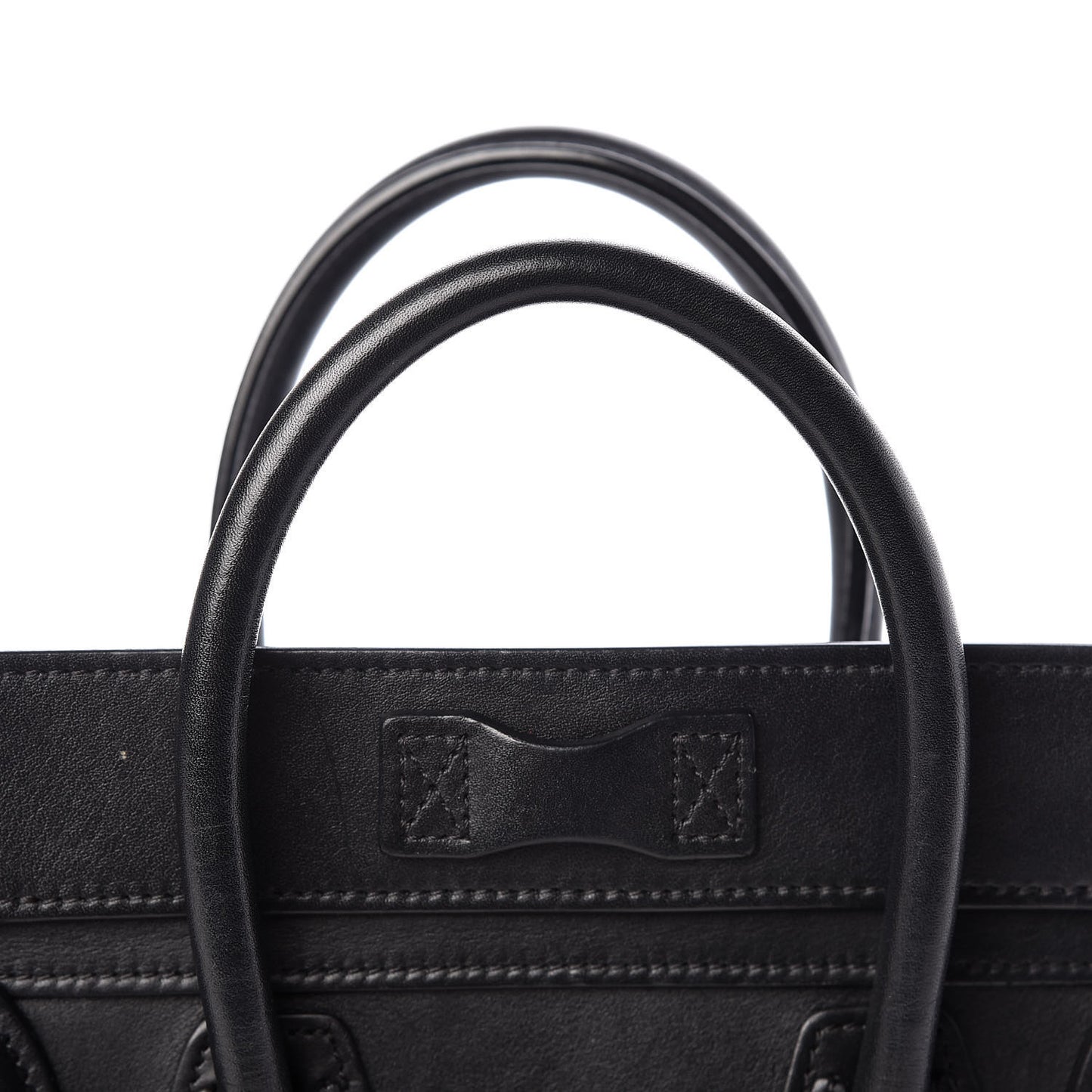 Smooth Calfskin Nano Luggage Black