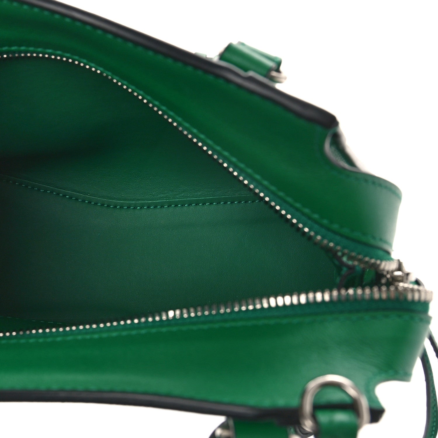 Balenciaga Smooth Calfskin Neo Classic Silver Hardware Mini City Grass Green 4 of 8