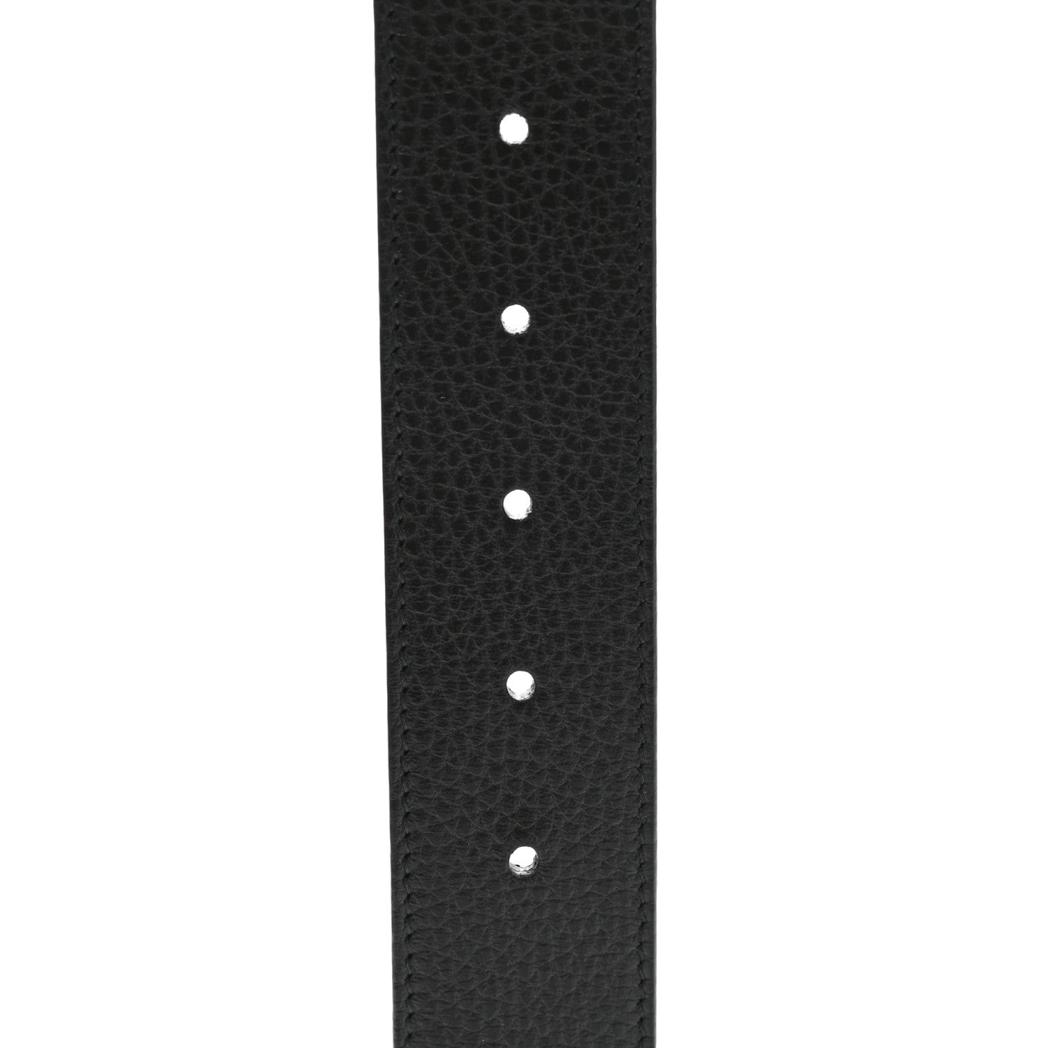 Gucci Calfskin Double G Reversible 37mm Belt 95 38 Black Cocoa 6 of 6