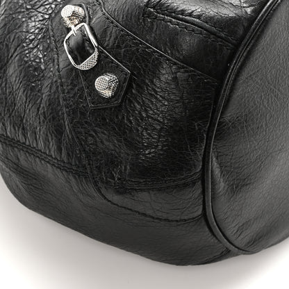 Balenciaga Agneau Giant 12 Silver Hardware Mini Pompon Black 9 of 10