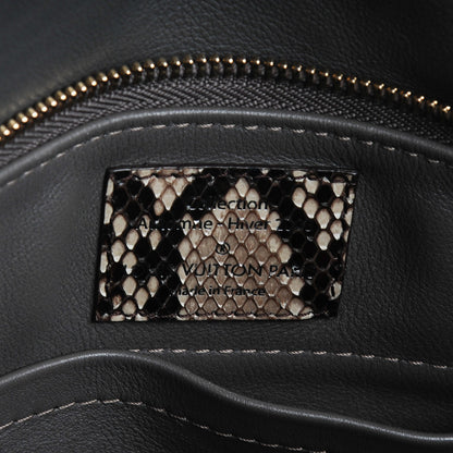 Louis Vuitton Python Monogram Suede Embossed Wish Kohl 5 of 6