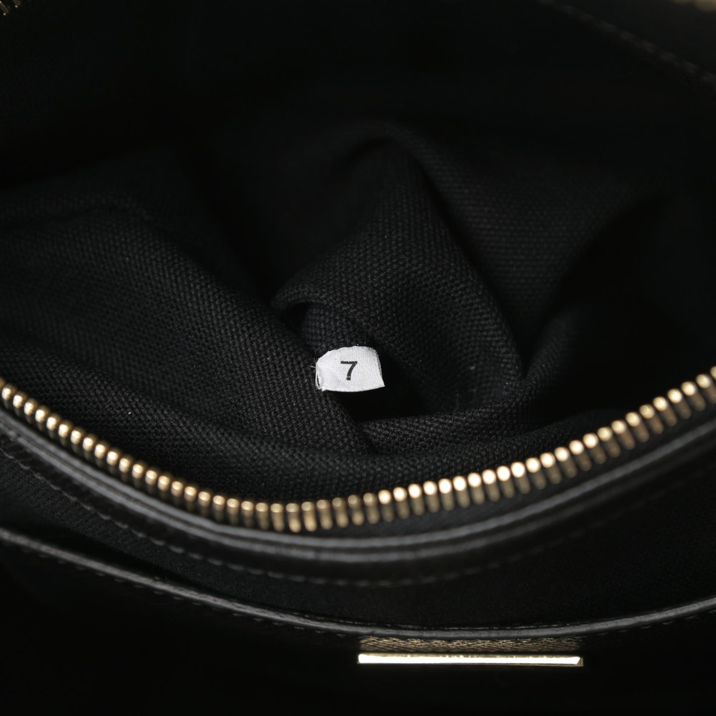 Saffiano City Calfskin Bi-Color Tote Bluette Black
