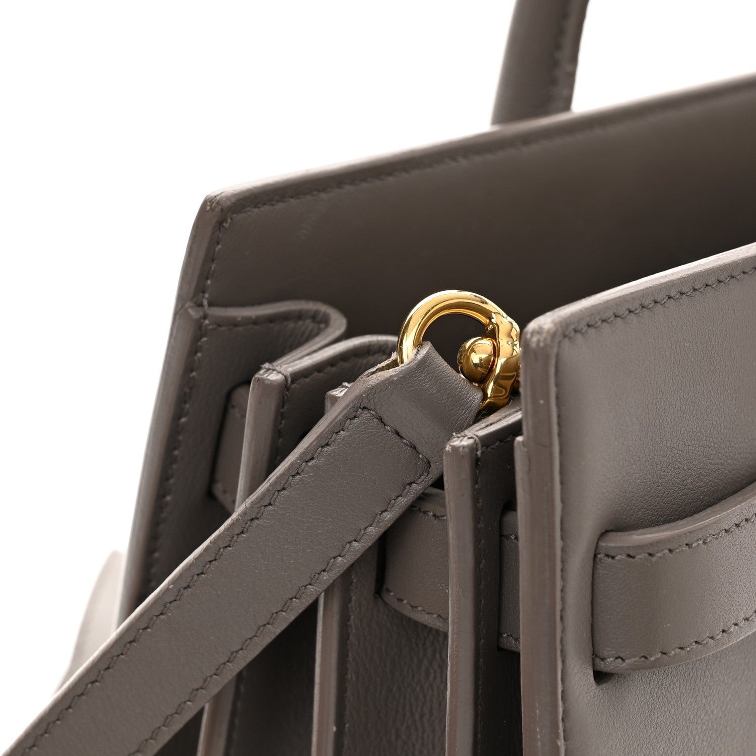 Saint Laurent Calfskin Baby Sac de Jour Fog 13 of 17