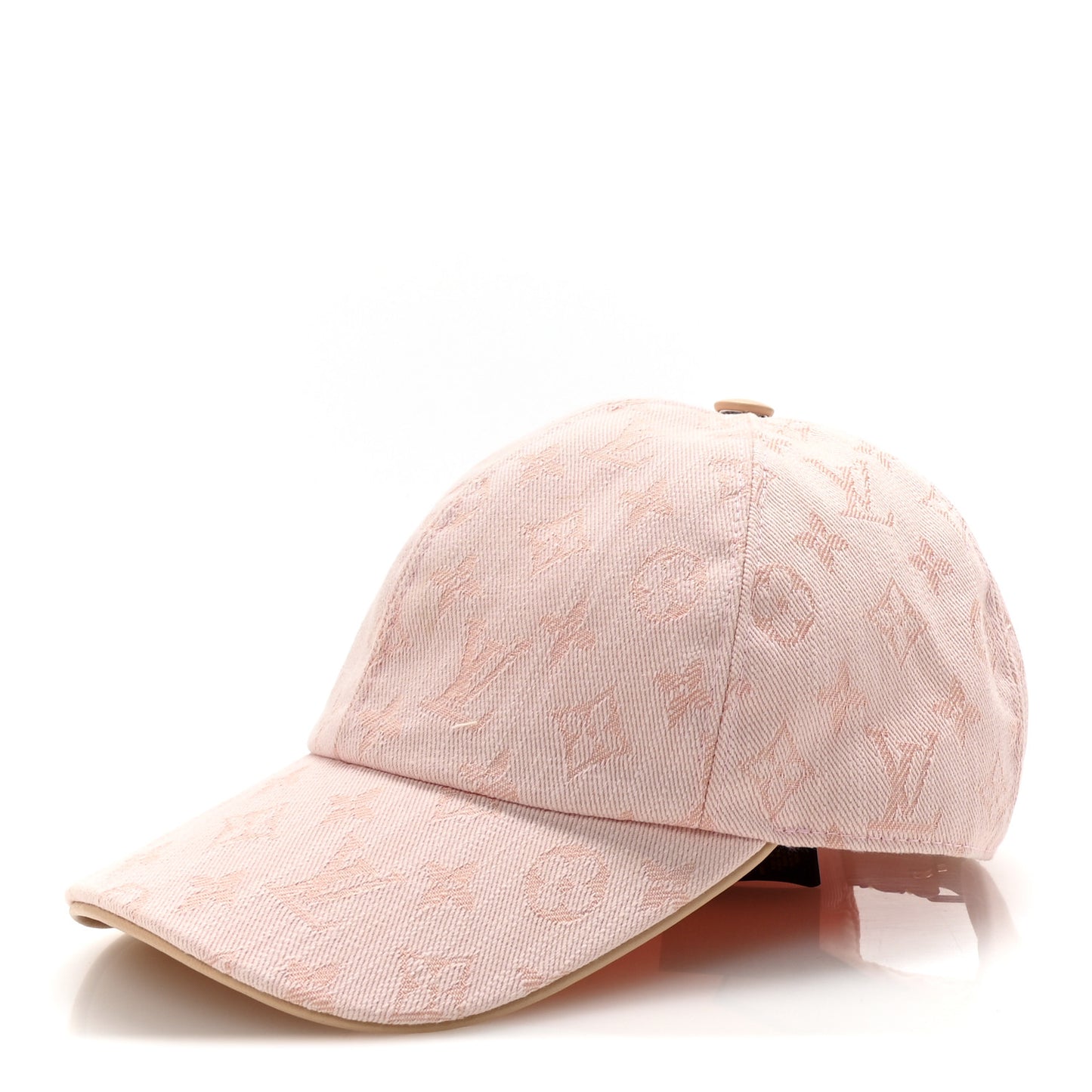 Cotton Monogram Jacquard Be My Cap L Rose