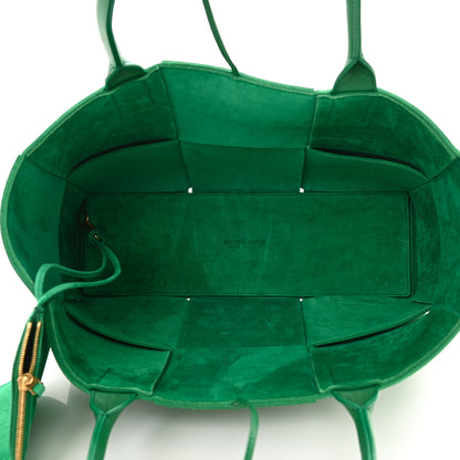 Bottega Veneta Nappa Maxi Intrecciato Medium Arco Tote Racing Green 7 of 12