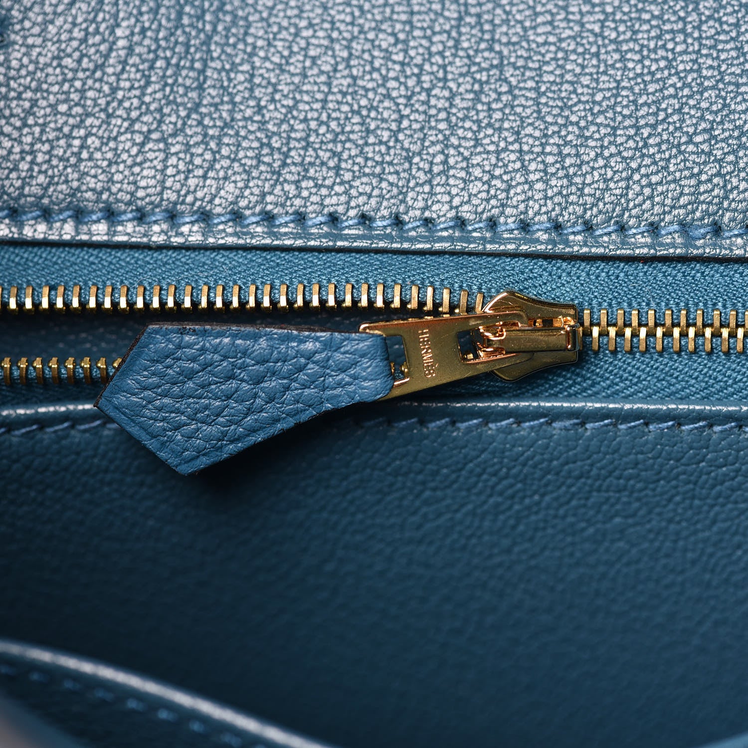 Hermes Togo Birkin 30 Cobalt 24 of 36