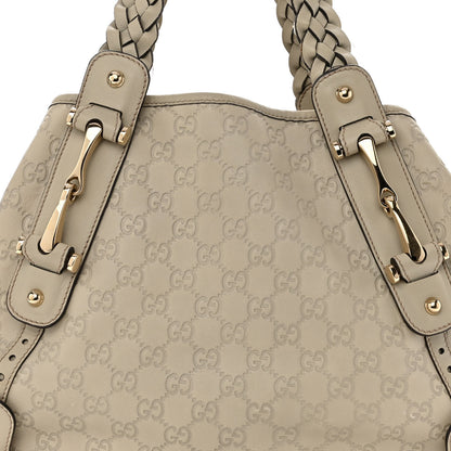 Gucci Guccissima Small Pelham Shoulder Bag Off White 8 of 14