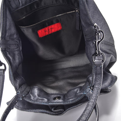 Valentino Garavani Denim Petale Tote Dark Blue 6 of 12