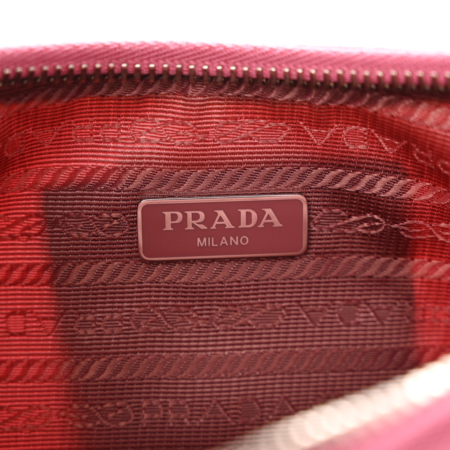 Prada Nylon Re-Edition 2005 Shoulder Bag Begonia 6 of 16