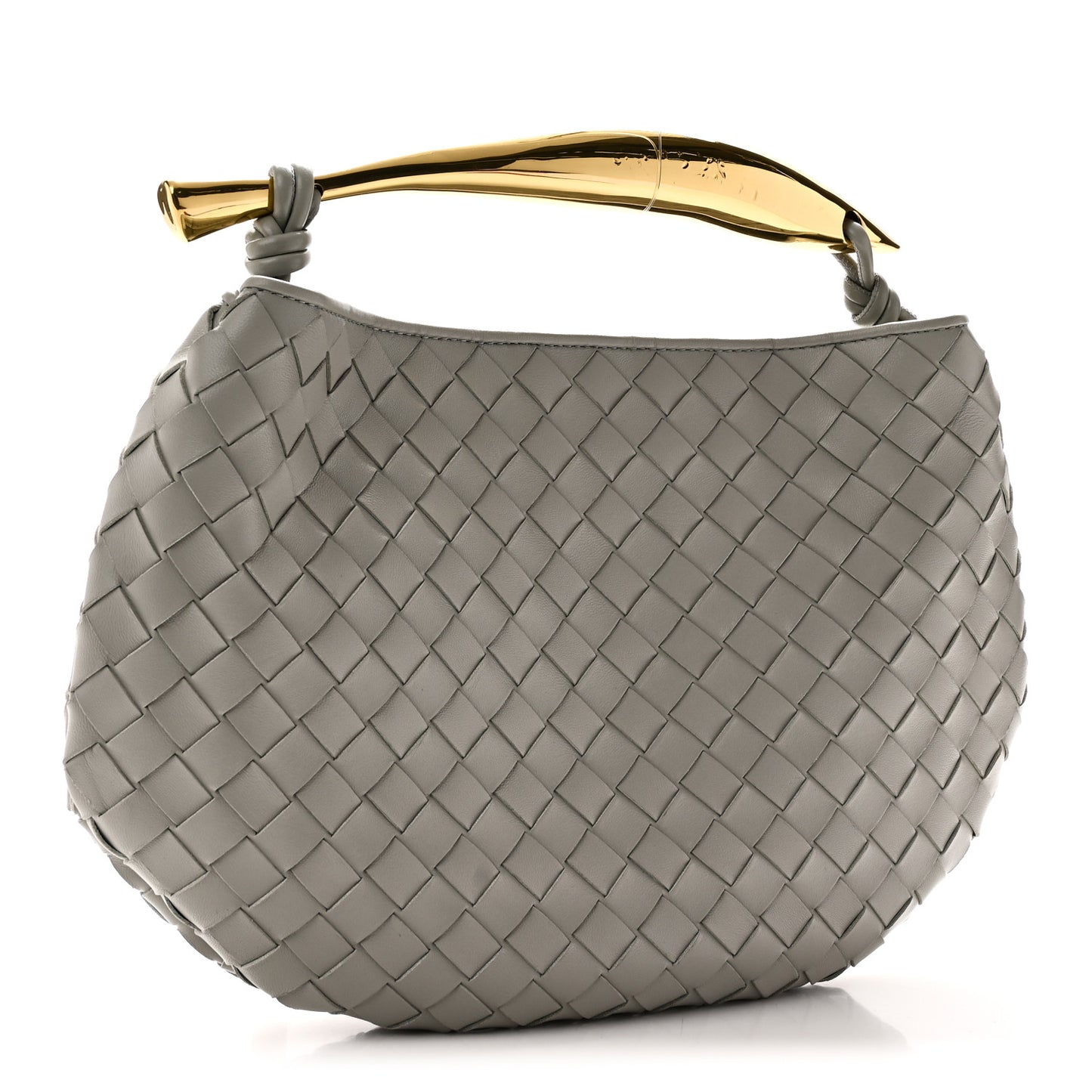 Nappa Intrecciato Sardine Bag Agate Grey