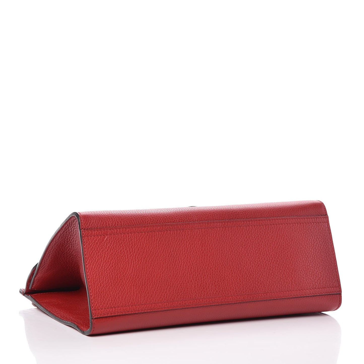 Calfskin Small GG Marmont Top Handle Bag Vulcanic Red