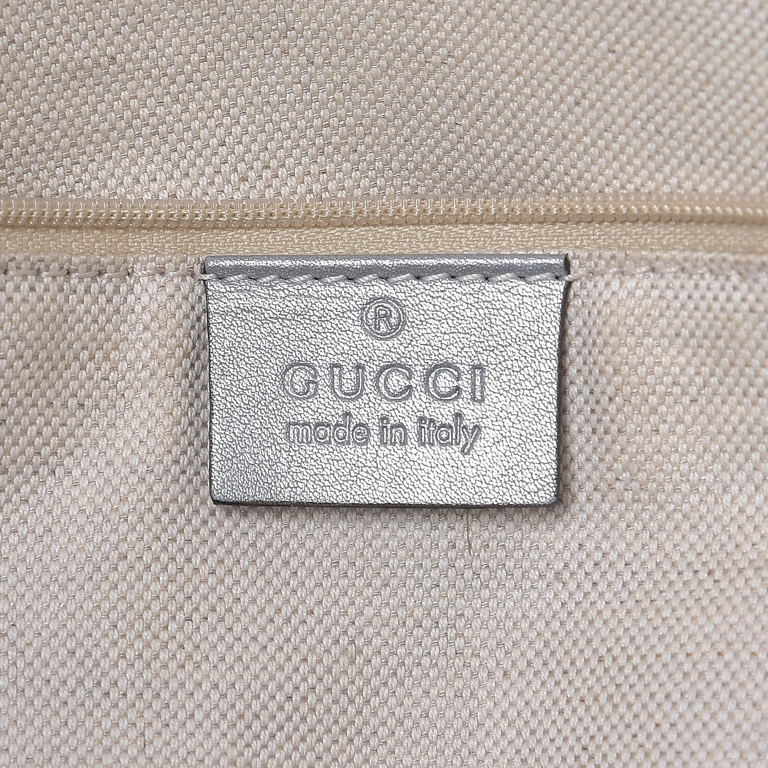 Gucci Guccissima Large Sukey Tote Silver 6 of 11