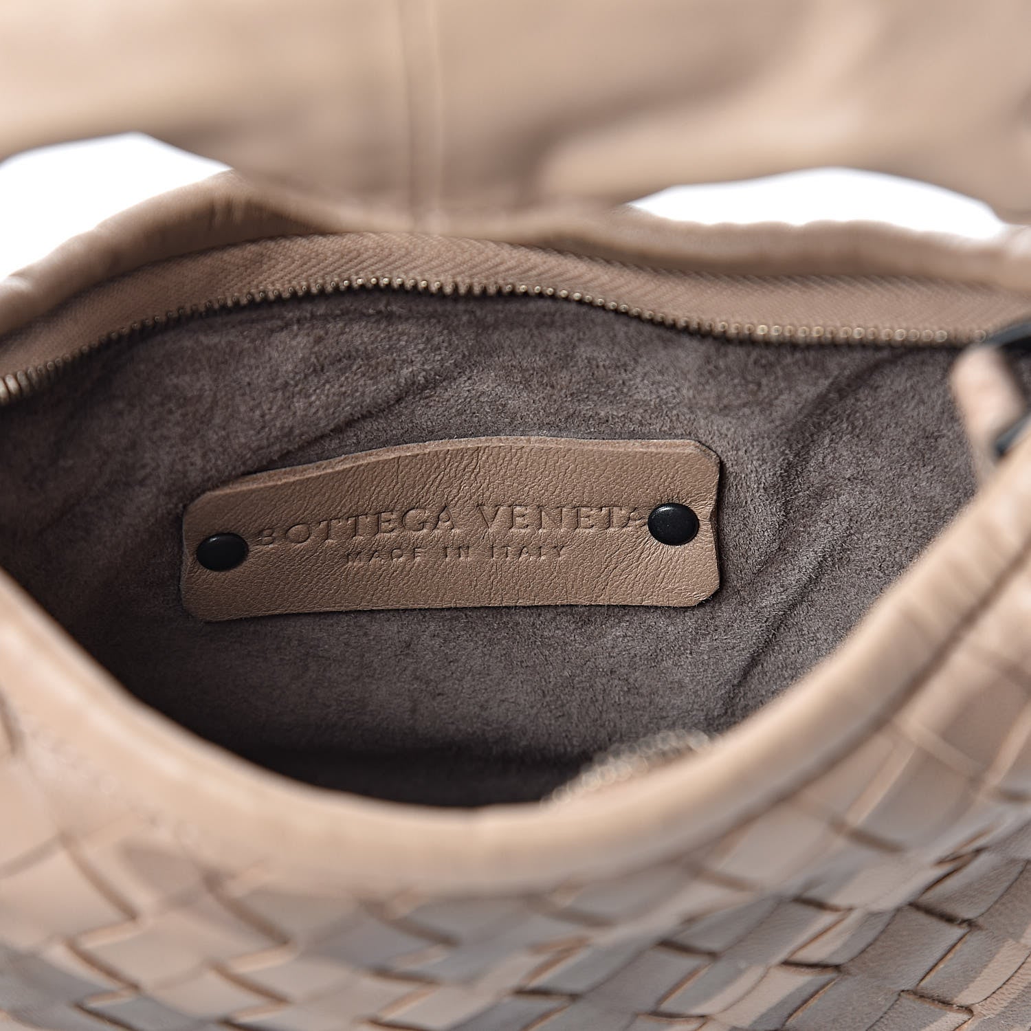 Bottega Veneta Nappa Snakeskin Intrecciato Mini Veneta Tiger Print Hobo Maple 6 of 9