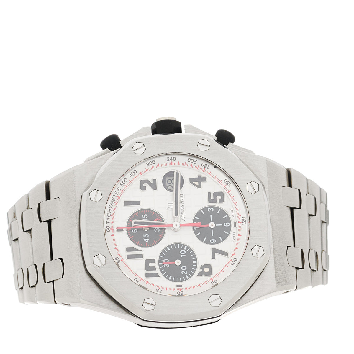 Audemars Piguet Stainless Steel 42mm Royal Oak Offshore Chronograph Automatic Watch Silver 26170ST.OO.1000ST.01 2 of 4