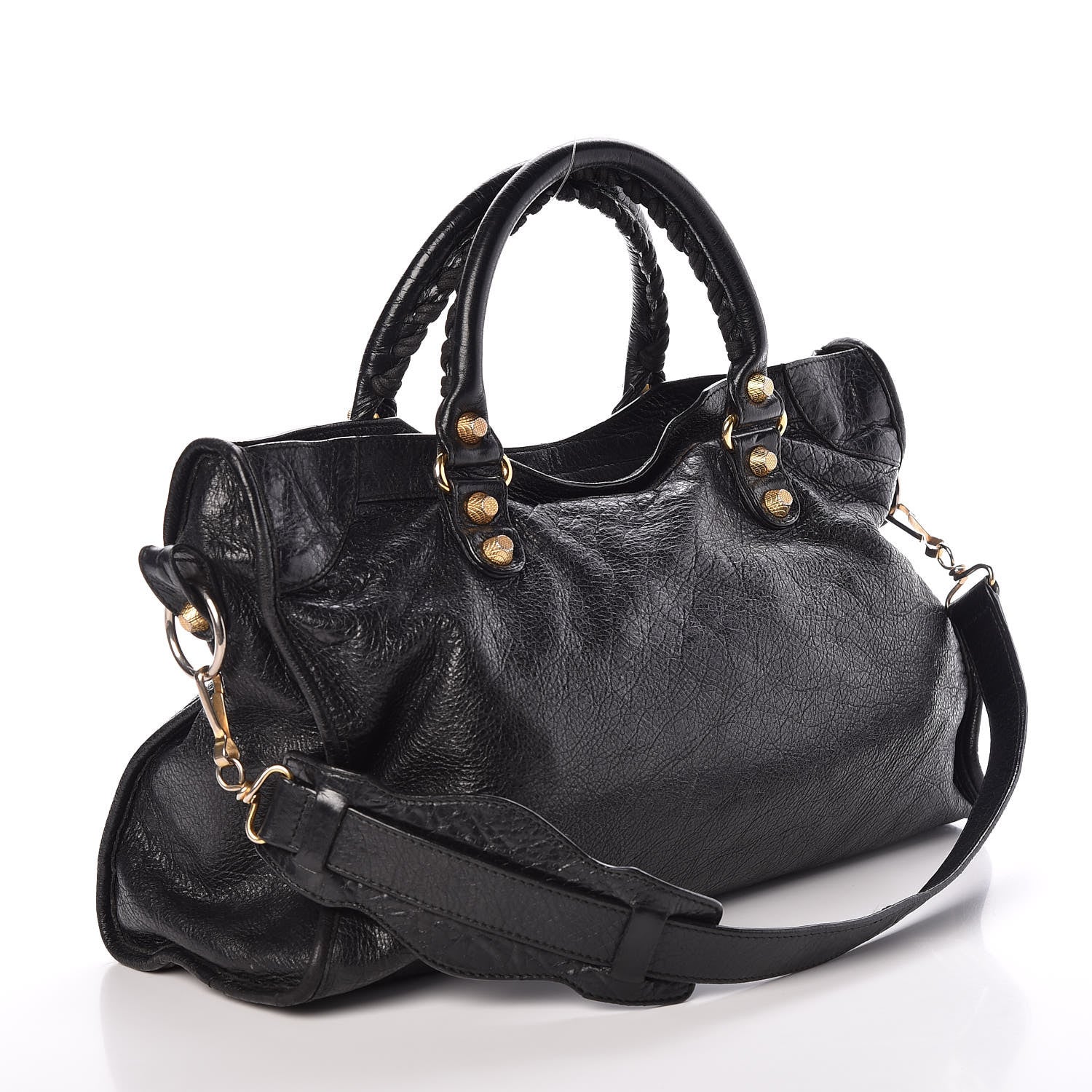 Balenciaga Agneau Giant 12 Gold Hardware City Black 4 of 10