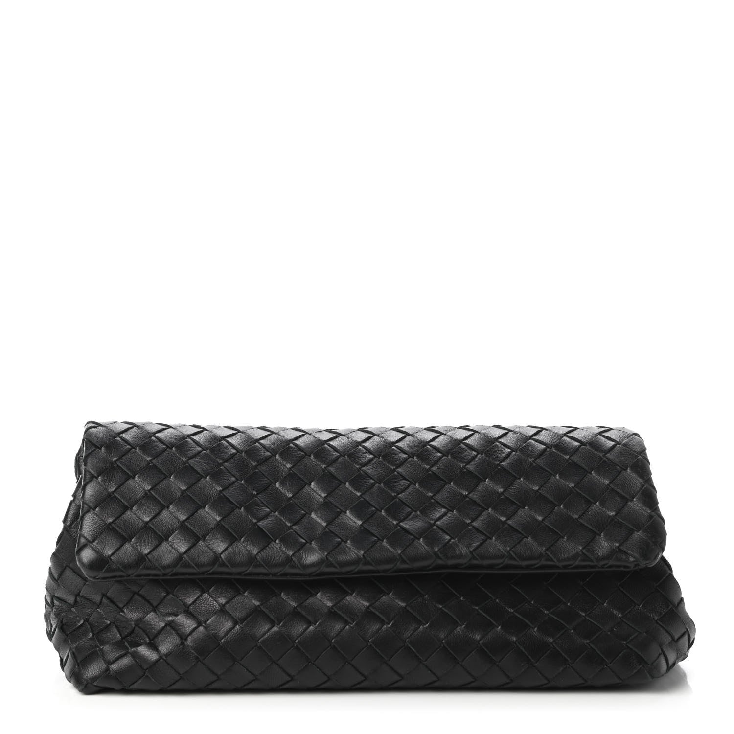 Bottega Veneta Nappa Intrecciato Cosmetic Case Black 1 of 10