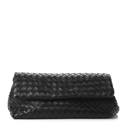 Bottega Veneta Nappa Intrecciato Cosmetic Case Black 1 of 10