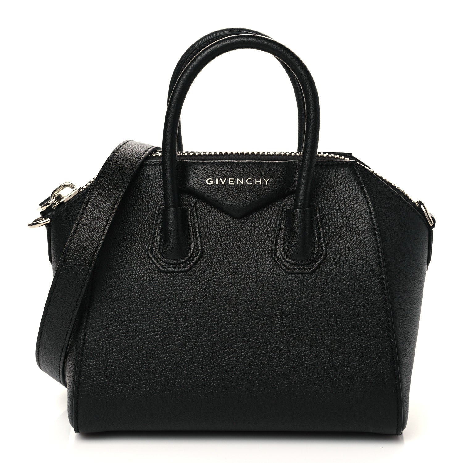 Givenchy Sugar Goatskin Mini Antigona Black 1 of 7