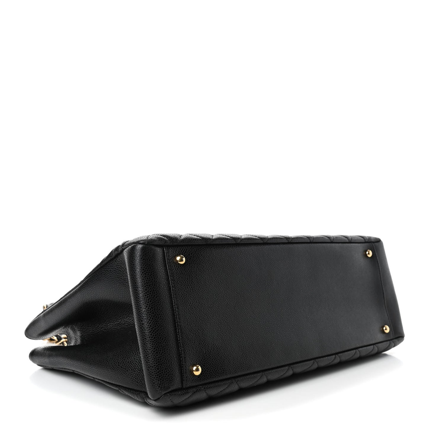 Caviar Quilted XL Grand Shopping Tote GST Black